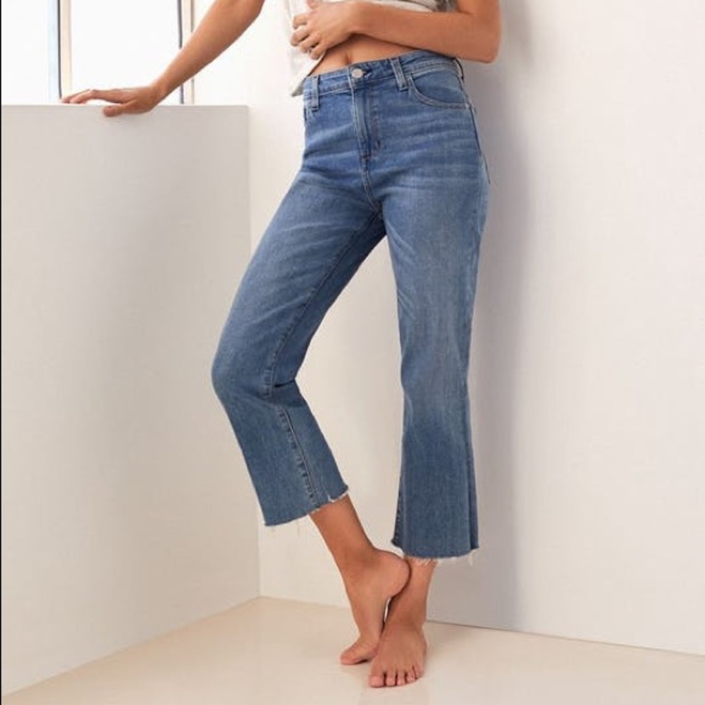 BDG light wash mom jeans